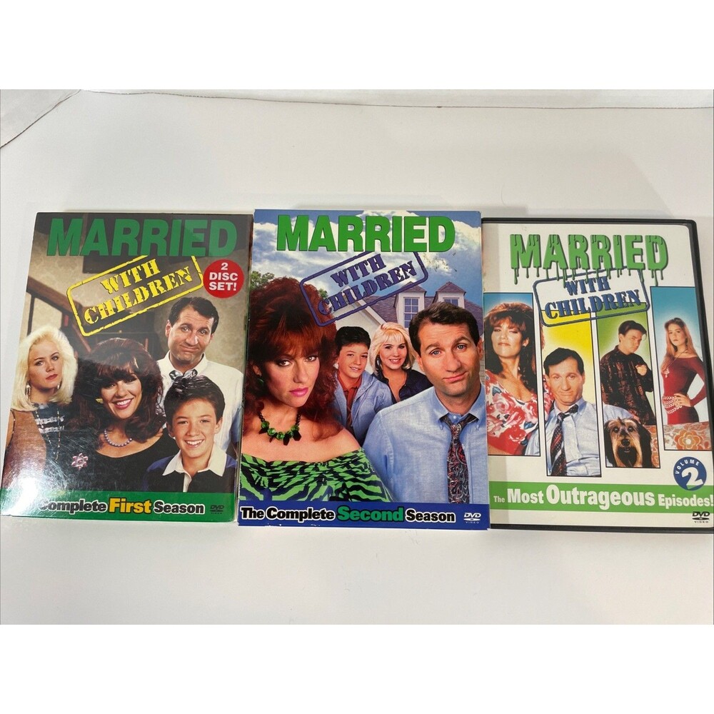 Married With Children DVD Lot Seasons 1 2 The Most Outrageous Episodes Vol 2
